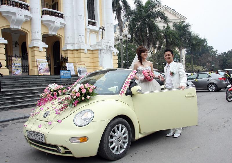  Các dòng xe Volkswagen phù hợp để làm xe cưới
