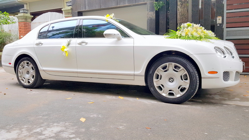 Kinh nghiệm cần biết khi thuê xe cưới Bentley