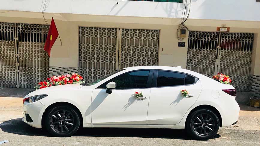  Lựa chọn đơn vị cho thuê xe cưới Mazda 3 uy tín