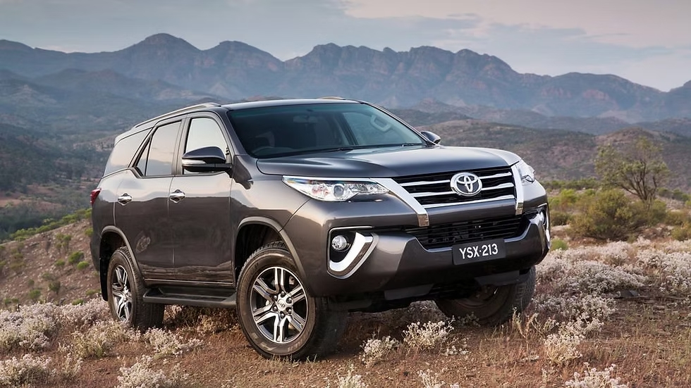 Một số địa chỉ cho thuê Fortuner tự lái theo tháng uy tín hiện nay