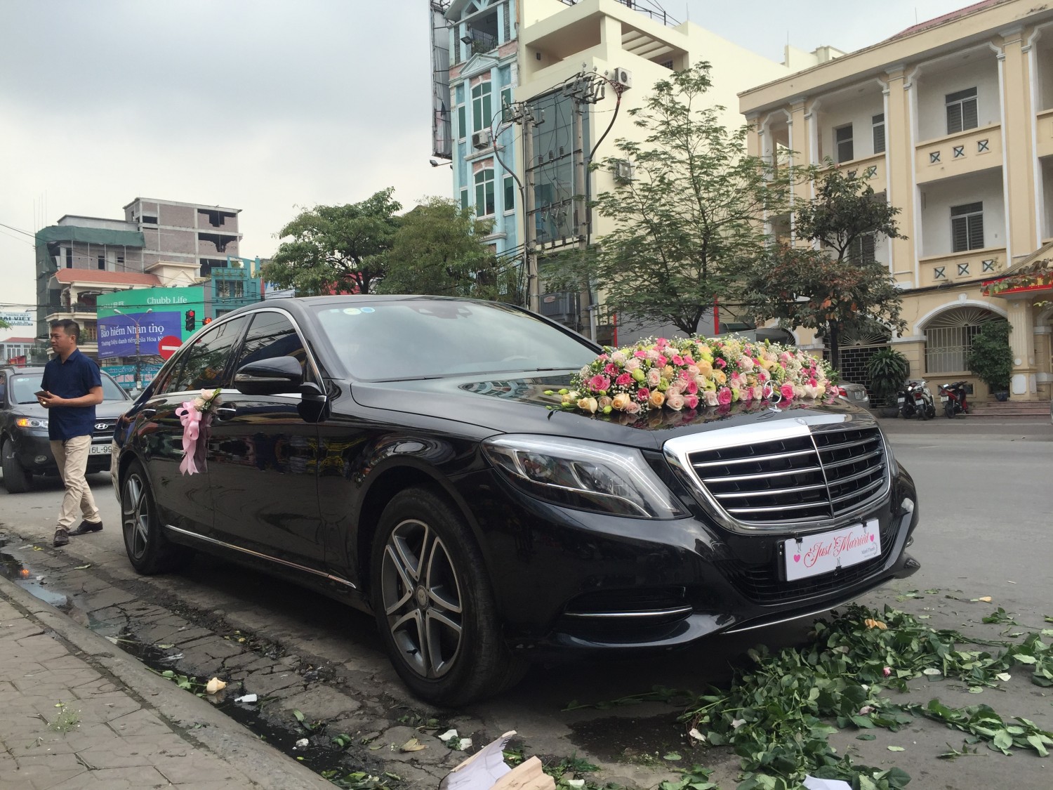 Một số lưu ý khi sử dụng Mercedes S500 làm xe cưới